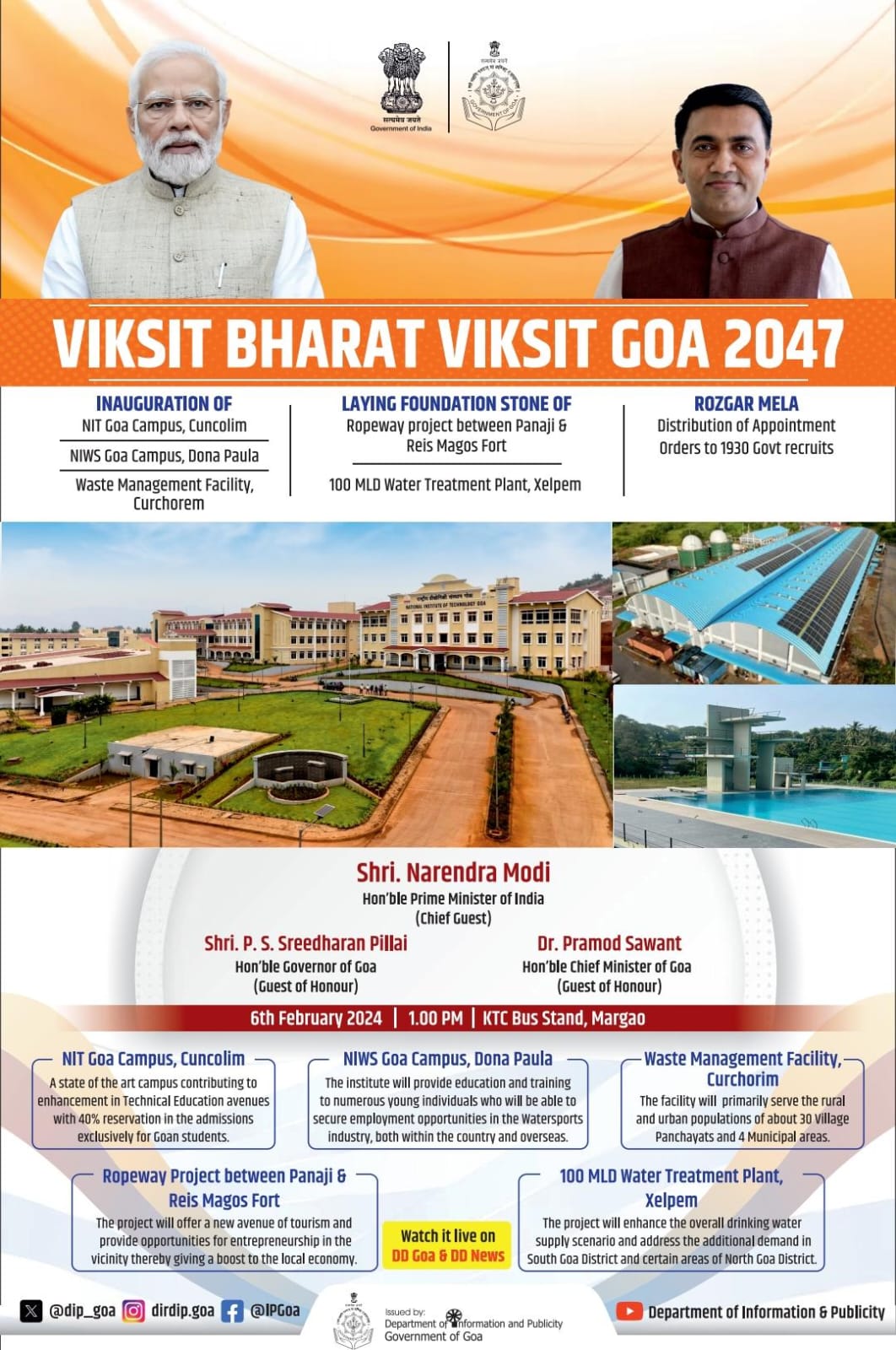 #ADVT विकसित भारत;विकसित गोवा 2047!